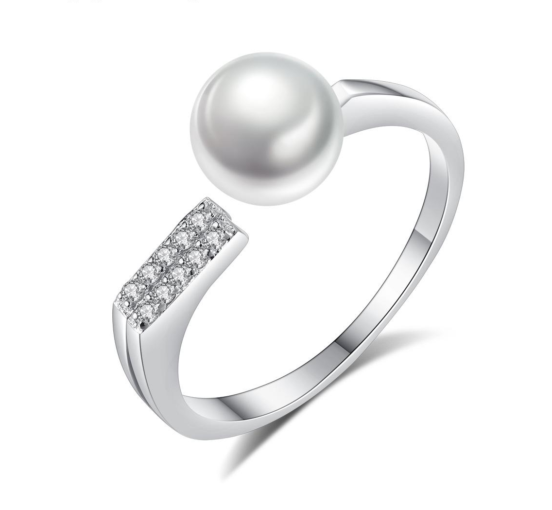 Rings AGR-Y70456 High End Minimalist 925 sterling Silver Rings beauty Women Gift Jewelry Manufacturer