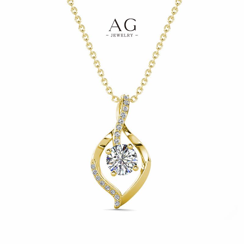 AG Copper Zirconia Necklace Bestseller Minimalist Jewelry Viral TikTok AGMP110