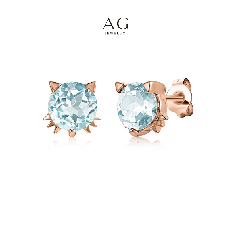 AG Hypoallergenic Zirconia Earrings Wholesale Collection AGTPE002