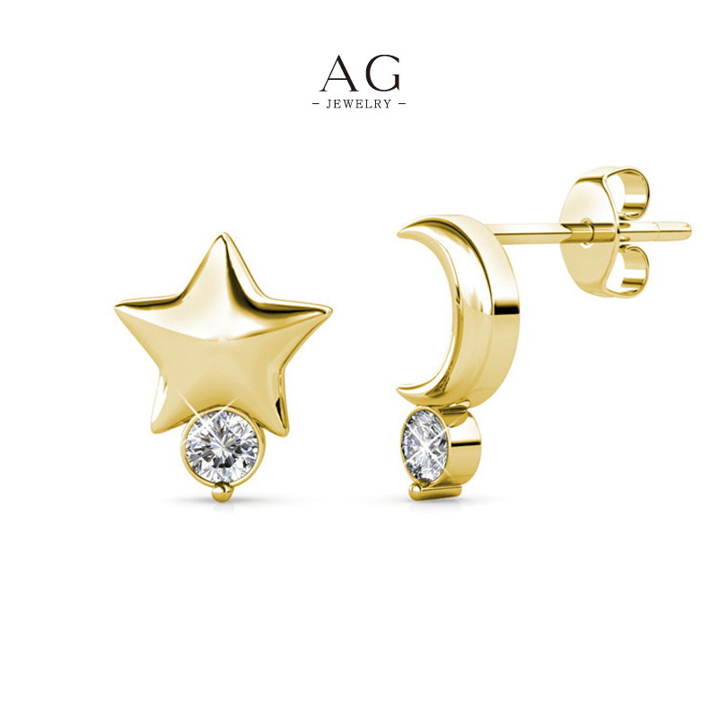 AG Premium Zirconia Earrings Luxury Materials Edition AGDES0334