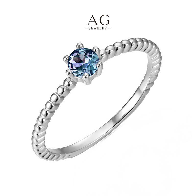 AG Sapphire Zirconia Ring Luxury Evening Collection AG JEWELRY AGDGRS0042