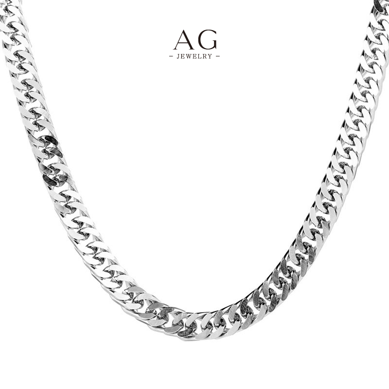 AG Men's Stainless Steel Link Necklace Factory Price Small MOQ Supplier AGYL160