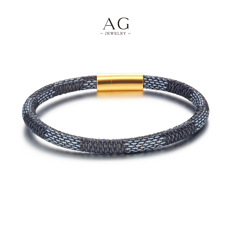 AG Men's PU Sport Bracelet Wholesale Supplier Small Order AGYL636