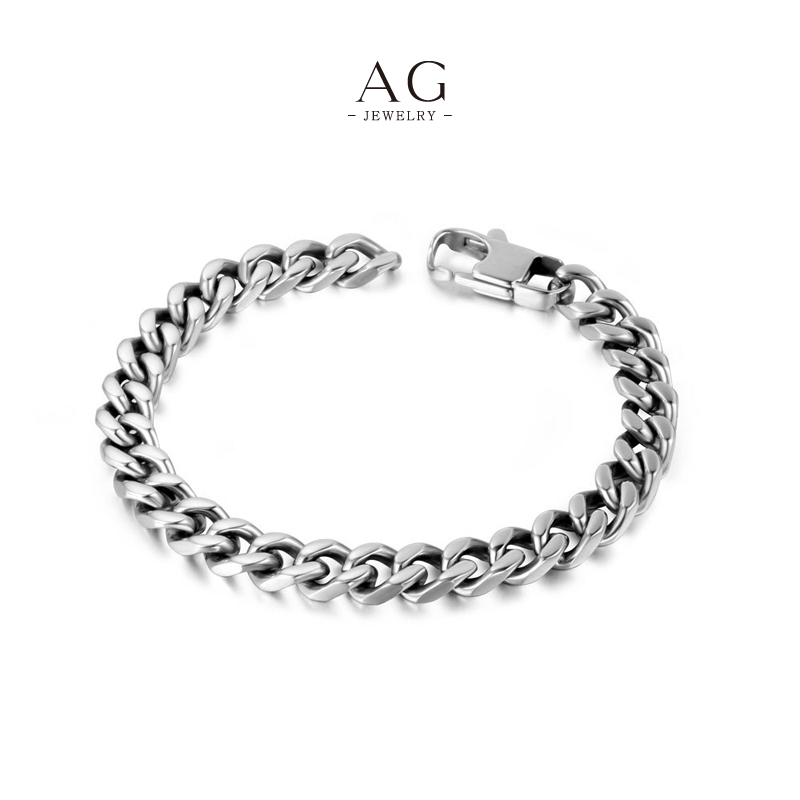 AG Men's Stainless Steel Jewelry Bracelet Wholesale Price B2B Supplier AGCE395