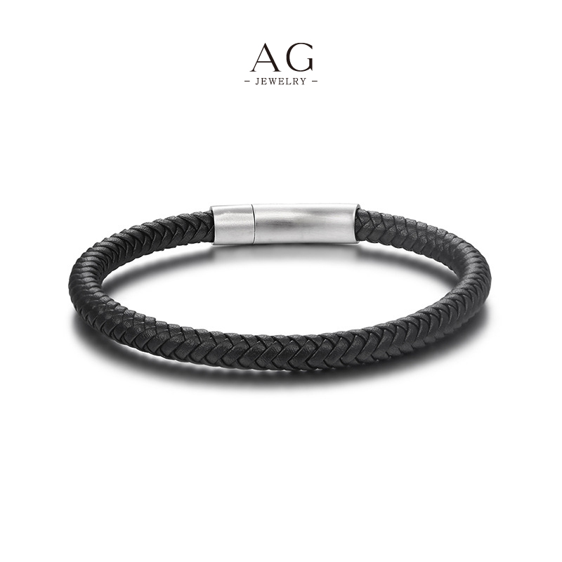 AG Men's PU Weave Bracelet Factory Direct Price Worldwide Shipping AGYL208