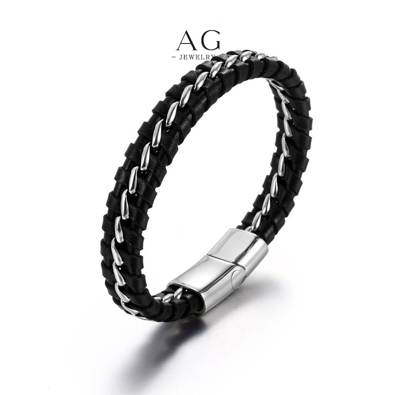AG Men's PU Camo Strap Bracelet Factory Direct Worldwide Shipping AGYL148