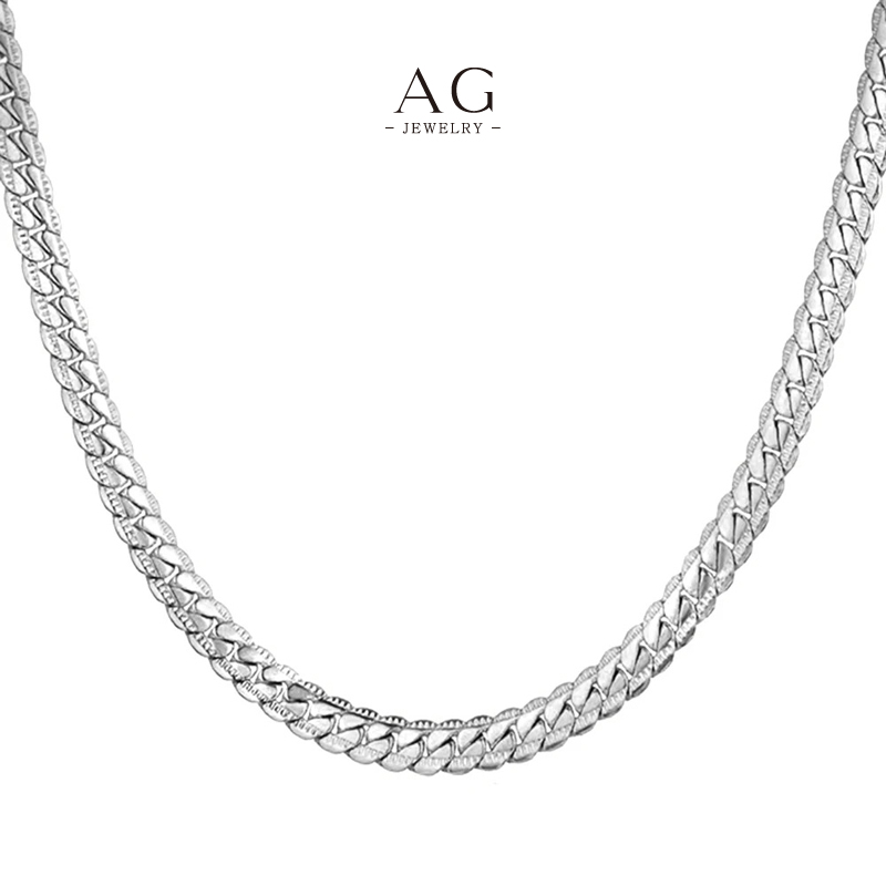 AG Men‘s Metal Chain Necklace Trade Distributor Price AGH729