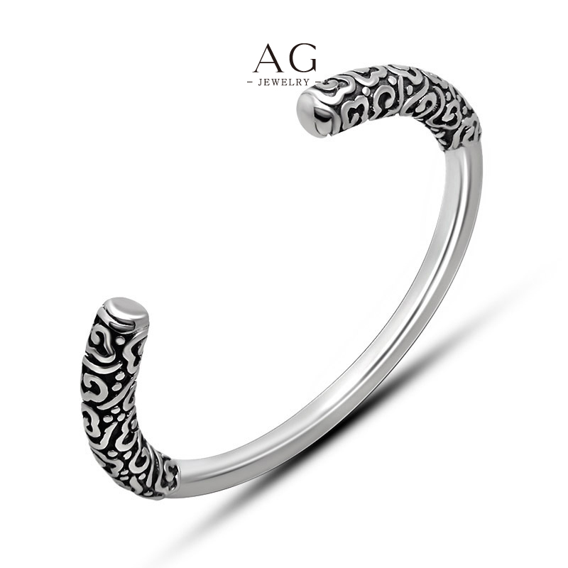 AG Men‘s Stainless Steel Bangle Minimalist Jewelry Line Volume Supplier AG JEWELRY AGSZ021