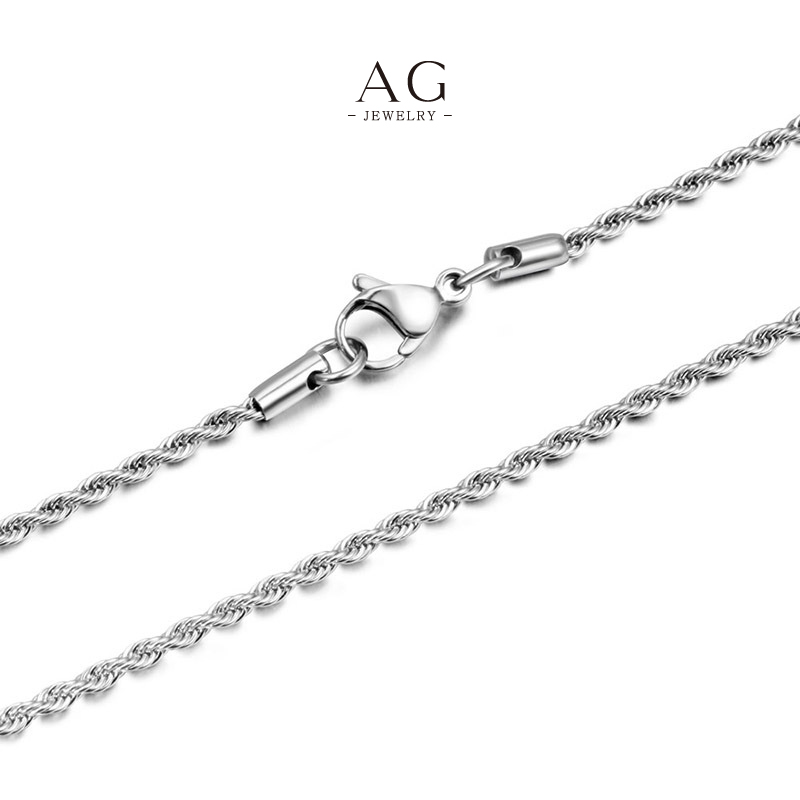 AG Men’s Stainless Steel Necklace Collection Size Range Supplier AGCE505
