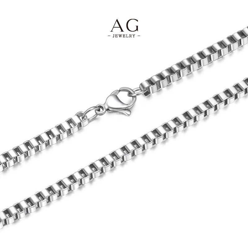 AG Men’s Stainless Steel Necklace Collection In Stock Ready AGCE496