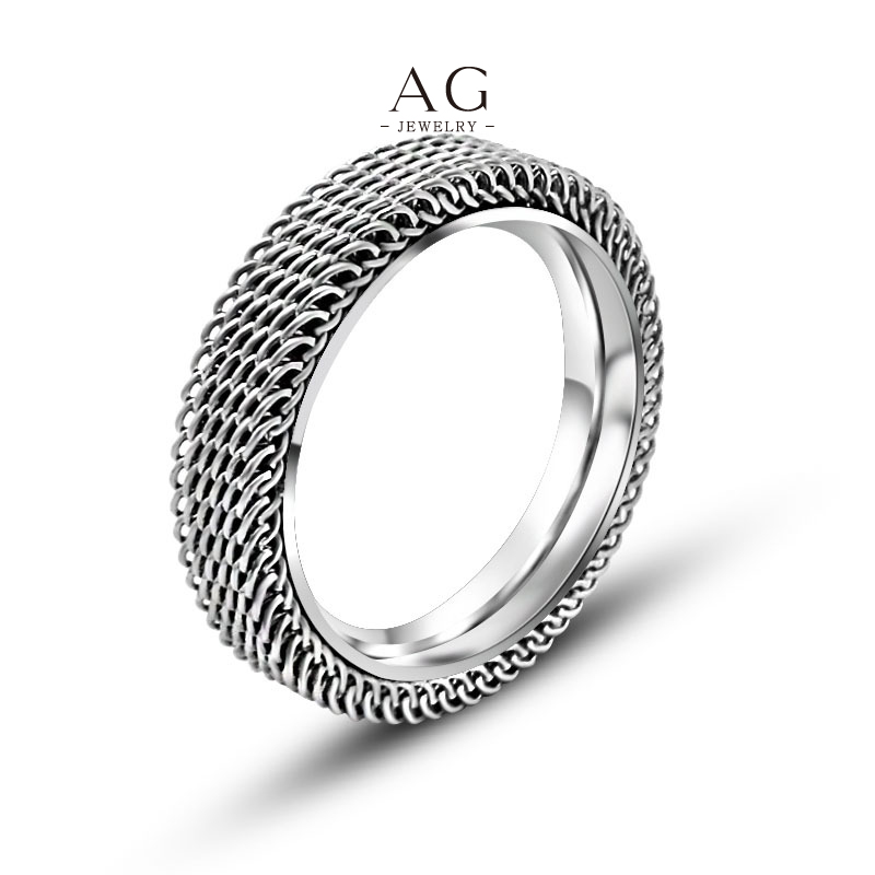 AG Men’s Steel Ring Line Dropshipping Bulk Supplier AGSA764