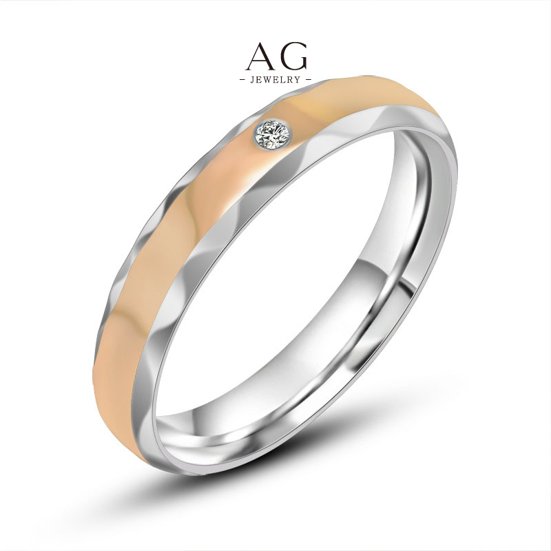 AG Men’s Metal Band Ring Wholesale Catalog Supplier AGSA533