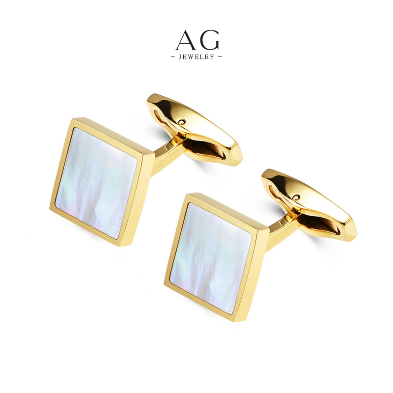 AG Men‘s Geometric Cufflinks Statement Piece Trade Show Samples AGXK001