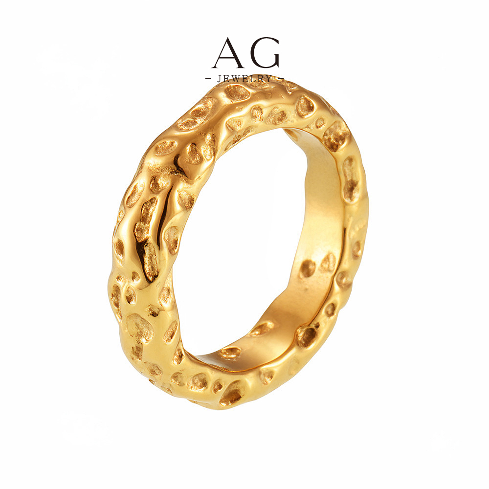 AG Stainless Steel Dainty Ring Collection Everyday Layered Jewelry AGA223
