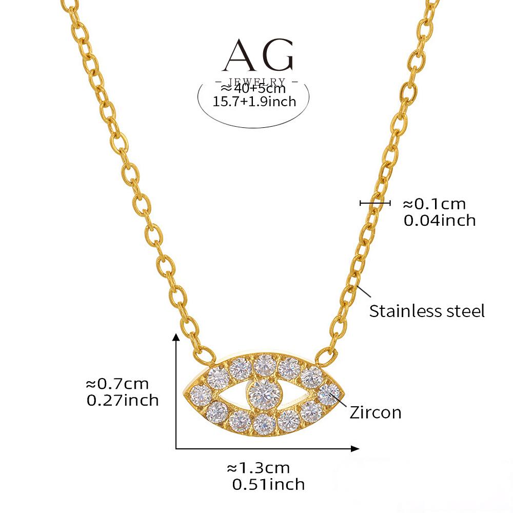 AG Evil Eye Jewelry Set Necklace Earrings Bracelet Protection Talisman Collection AGTXP239