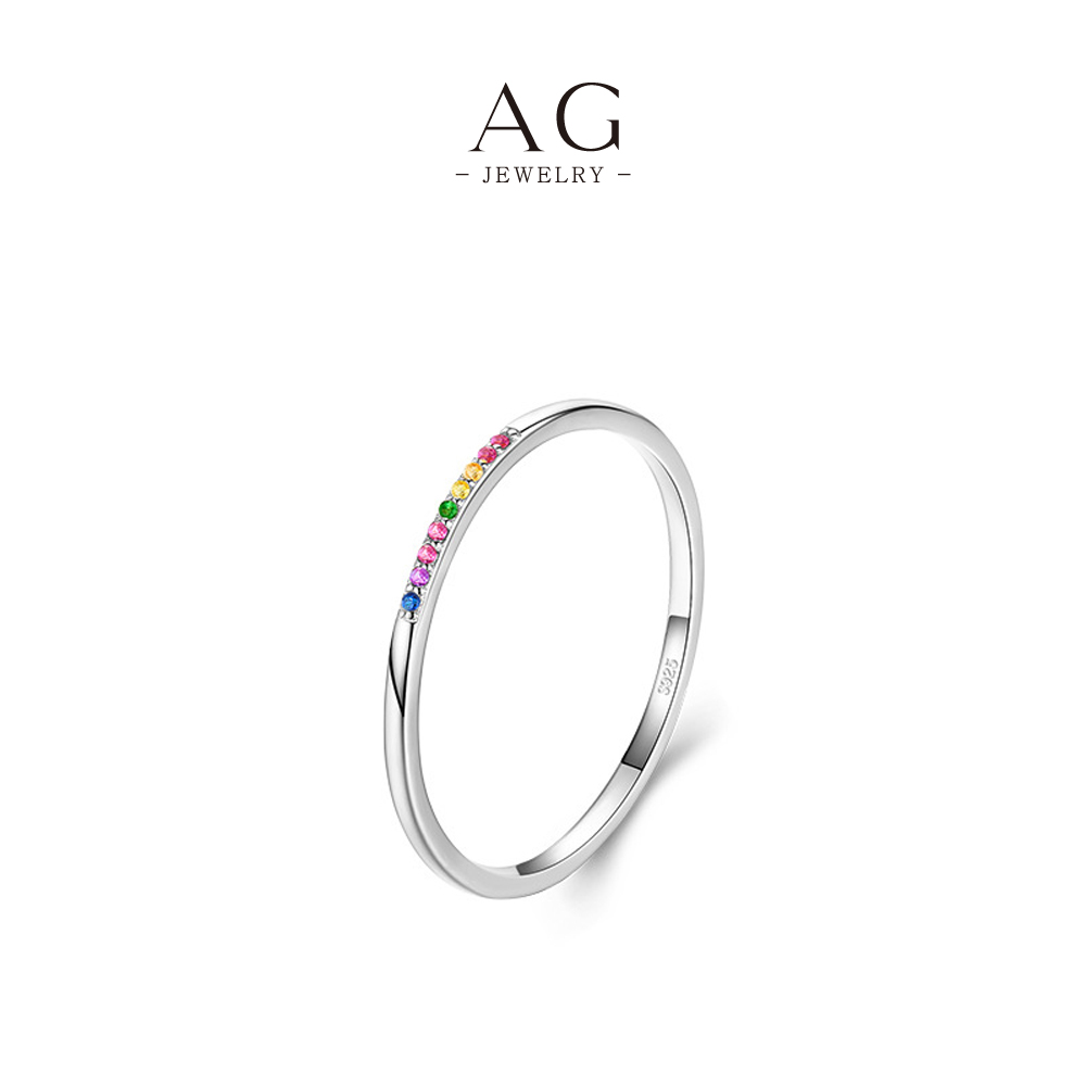 AG JEWELRY Eternal Classic Ring 925 Sterling Silver Bestseller Heritage Collection AGRHR711