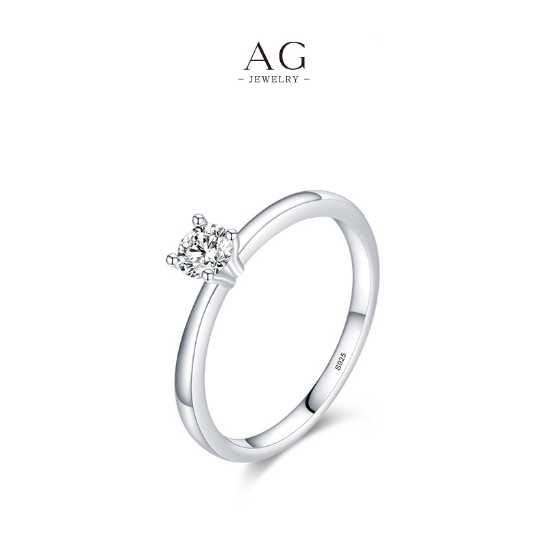 AG Modernist Carved Ring 925 Sterling Silver Architectural Line Jewelry AGRHR1118