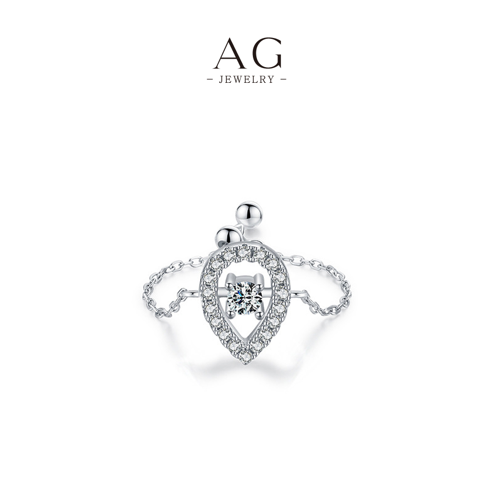 AG Adjustable Geometric Ring Set 925 Sterling Silver Multi Shape Stackable Collection AGRHR1191