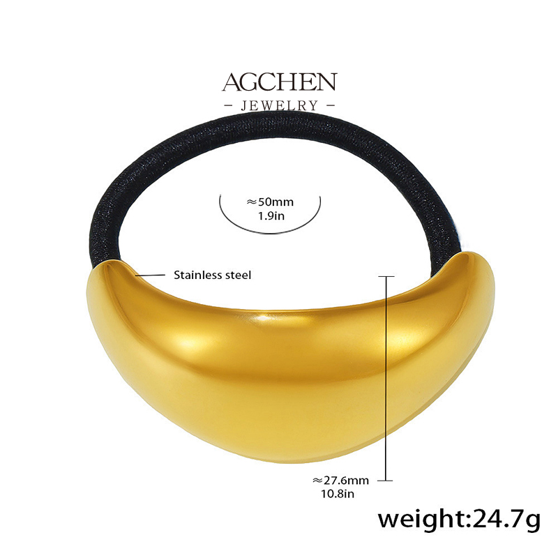 AGCHEN Stainless Steel Fashion Hair Tie B2B Supplier Worldwide Shipping AGE584