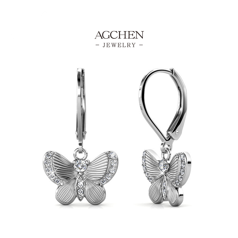 AGCHEN Custom Logo Earrings Private Label Service Worldwide Shipping AGDES0115
