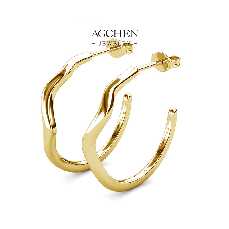 AGCHEN Statement Drop Earrings Evening Wear Factory Direct AGDE0853